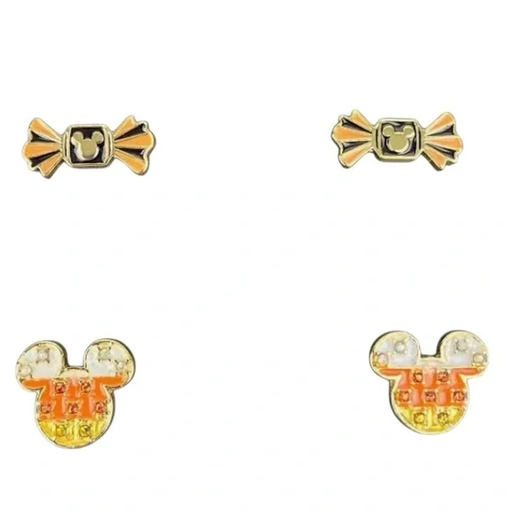 BAUBLEBAR DISNEY Halloween Candy Mickey Mouse Stud Earrings - Picture 3 of 3